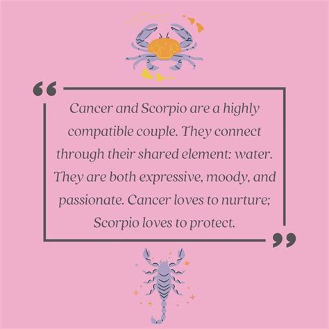scorpio and cancer dating